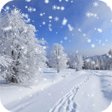 Зима Снег Live Wallpaper