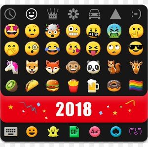 Клавиатура смайлов KK Emoticon